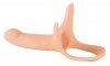 Silikonowy Strap-on +5cm